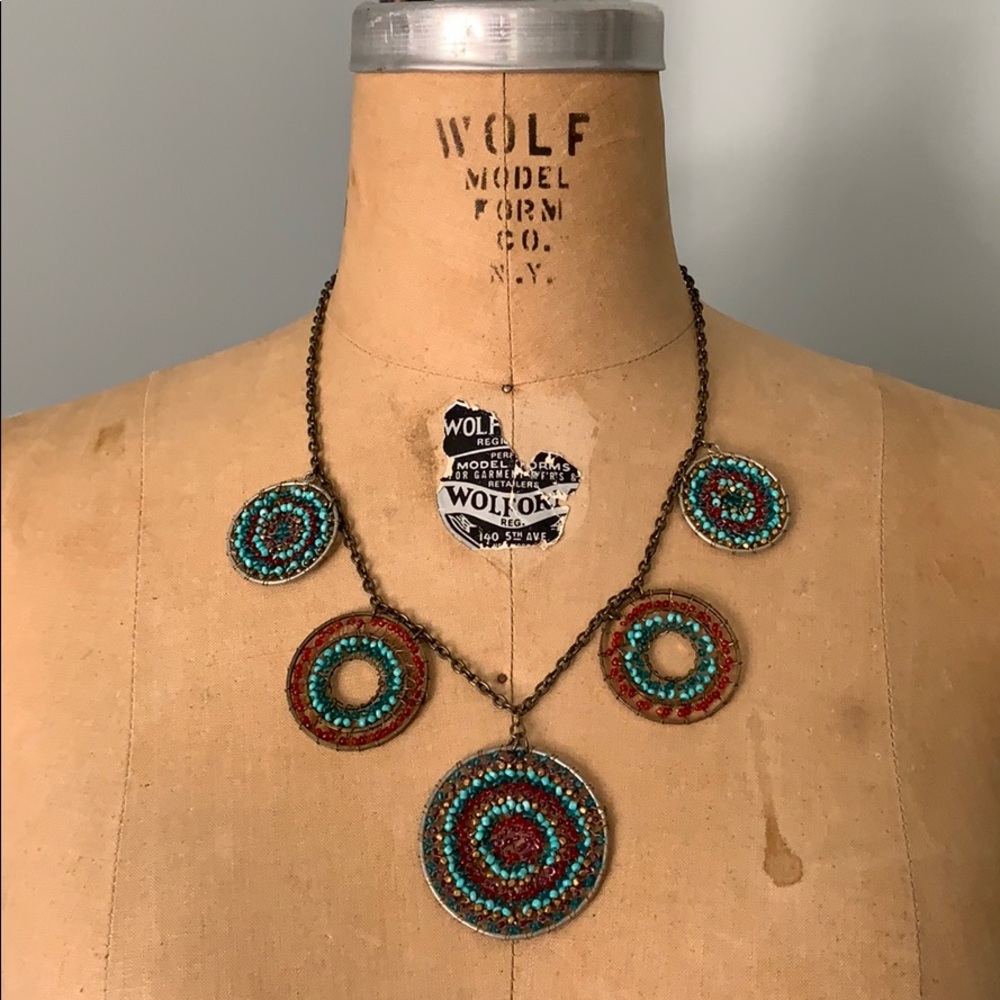 Bohemian Beaded Necklace